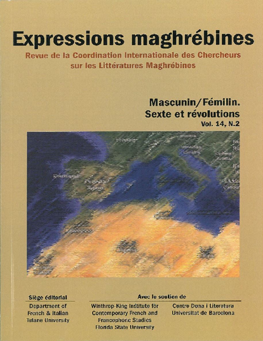 Mascunin/Fémilin. Sexte et Révolutions,  Revue de la Coordination Internationale des Chercheurs sur les Littératures Maghrébines