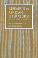 The Performance of Pan-Africanism