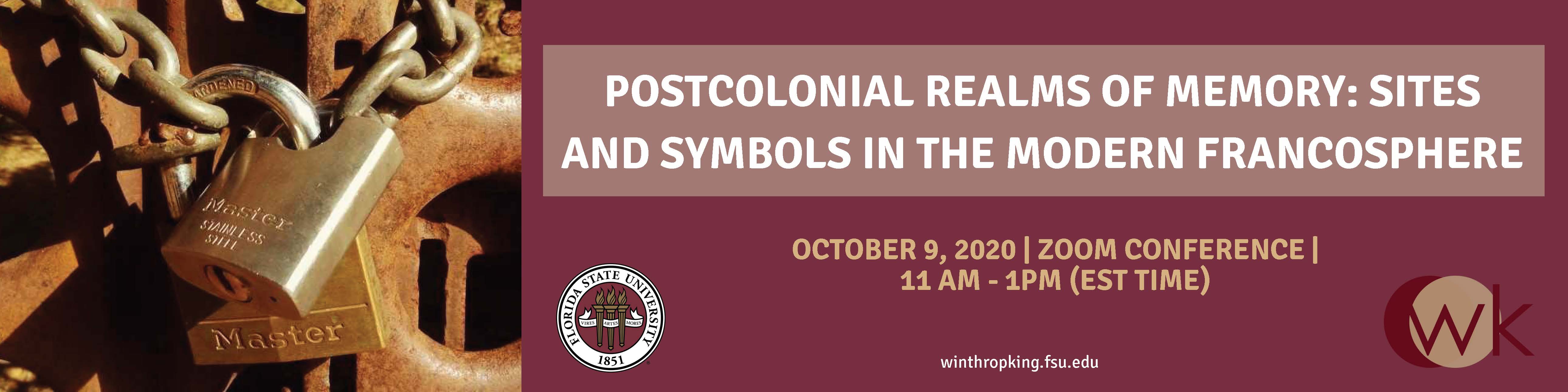 Postcolonial Realms Of Memory  Zoom Roundtable